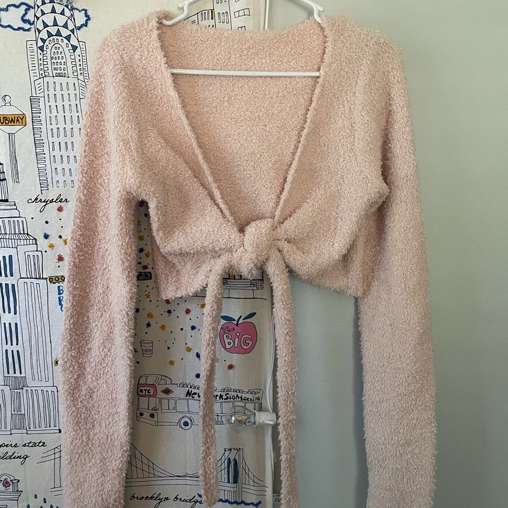 SKIMS Cozy Knit Wrap Top
